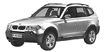 BMW E83 C3423 Fault Code